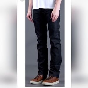 Acne Mic Rigid Men's Dark Blue Wash Jeans